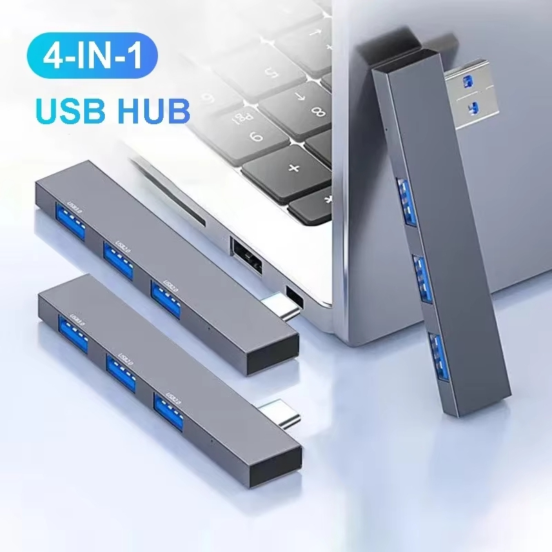 Multi Port Usb Hub - Hub USB 3.0 de 4 Puertos,