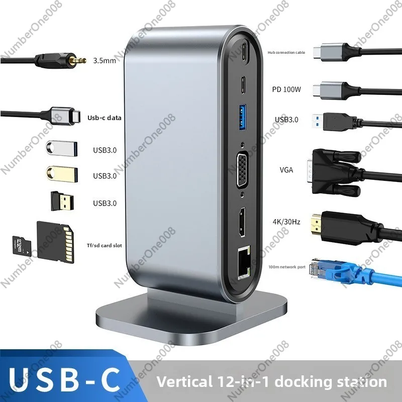 Multi Port Usb Hub - Base de Conexión USB Vertical de