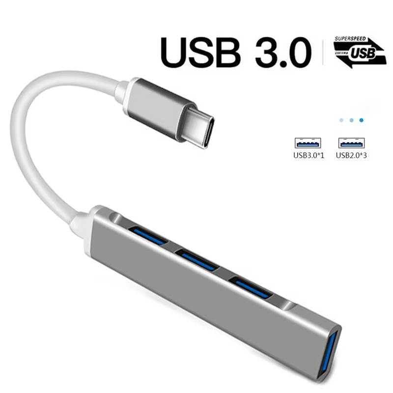 Multi Port Usb Hub - Hub USB 3.0 de 4 puertos,