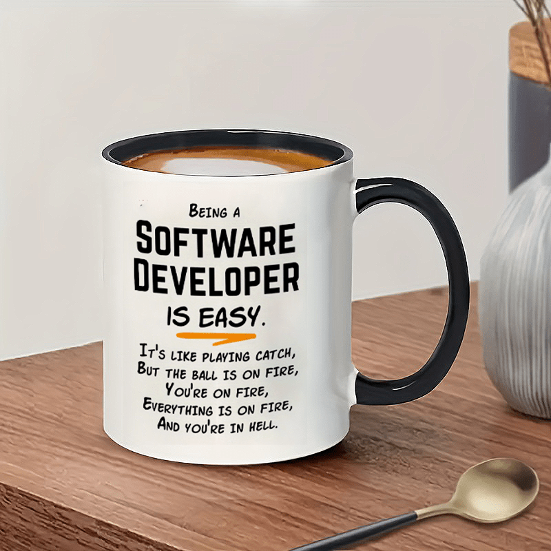 Office And Tech - Taza de Cerámica de 11 oz