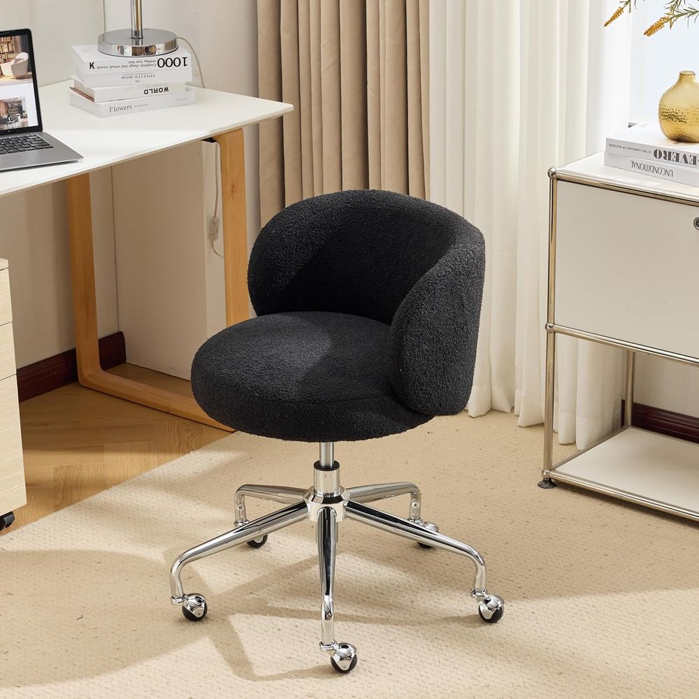 Office Tech Furniture - Silla de Escritorio Giratoria Compacta con