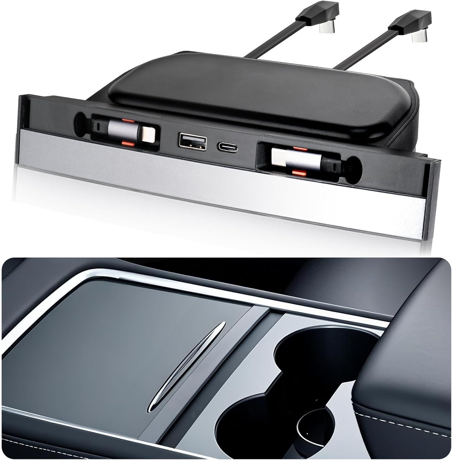 Multi Port Usb Hub - Hub USB para Tesla Model Y