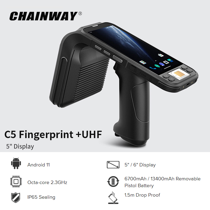 Chainway C5 IP65 PDA de mano i - Fingerprint Reader Usb reseña y precio
