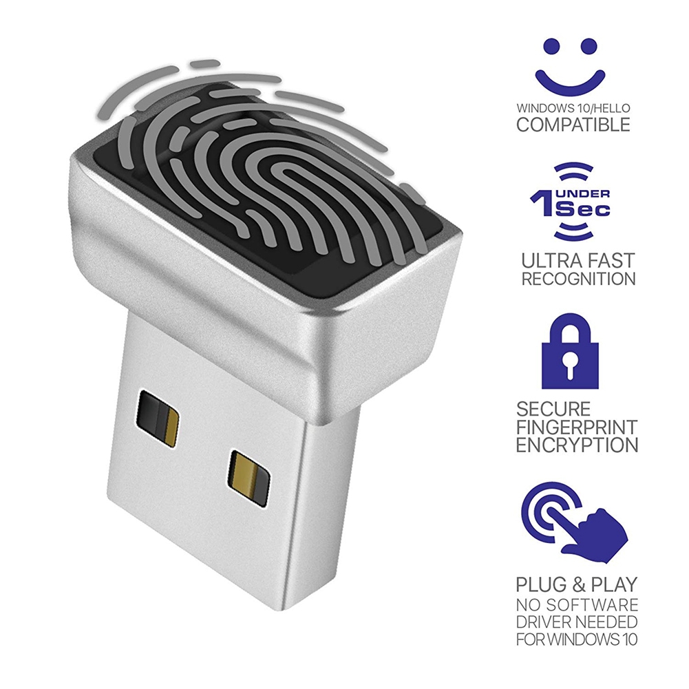Módulo lector de huellas dacti - Fingerprint Reader Usb reseña y precio
