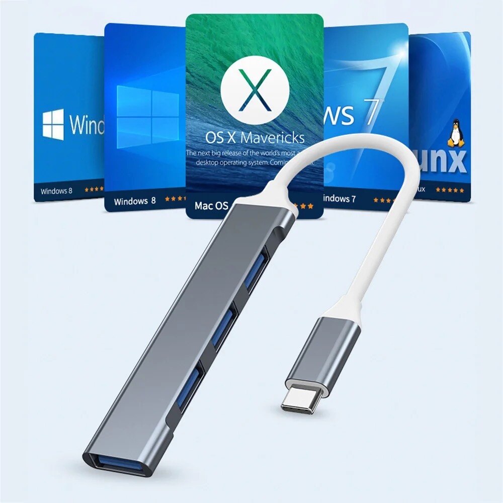 Hub USB 3.0 de 4 puertos, tipo - Multi Port Usb Hub reseña y precio
