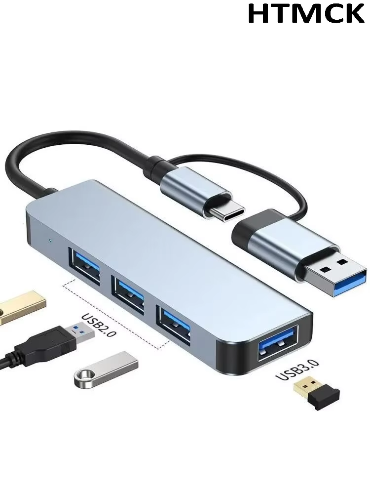 Hub USB C 8 en 2, Estación de  - Multi Port Usb Hub reseña y precio