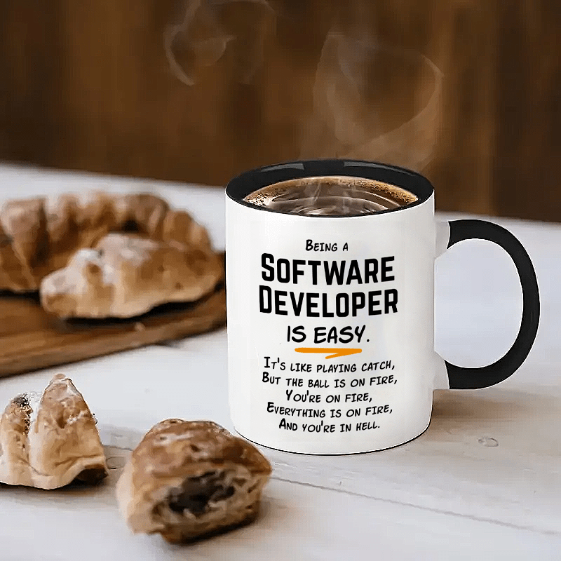 Taza de Cerámica de 11 oz con  - Office And Tech reseña y precio