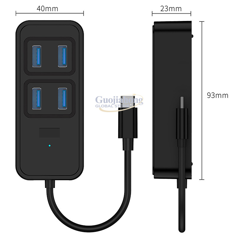 Hub USB 3.0 transfronterizo, a - Multi Port Usb Hub reseña y precio