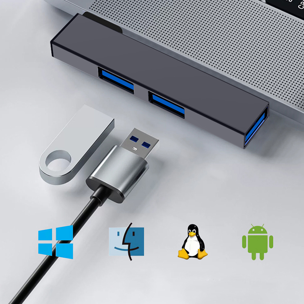 Estación de Acoplamiento USB 3 - Multi Port Usb Hub reseña y precio
