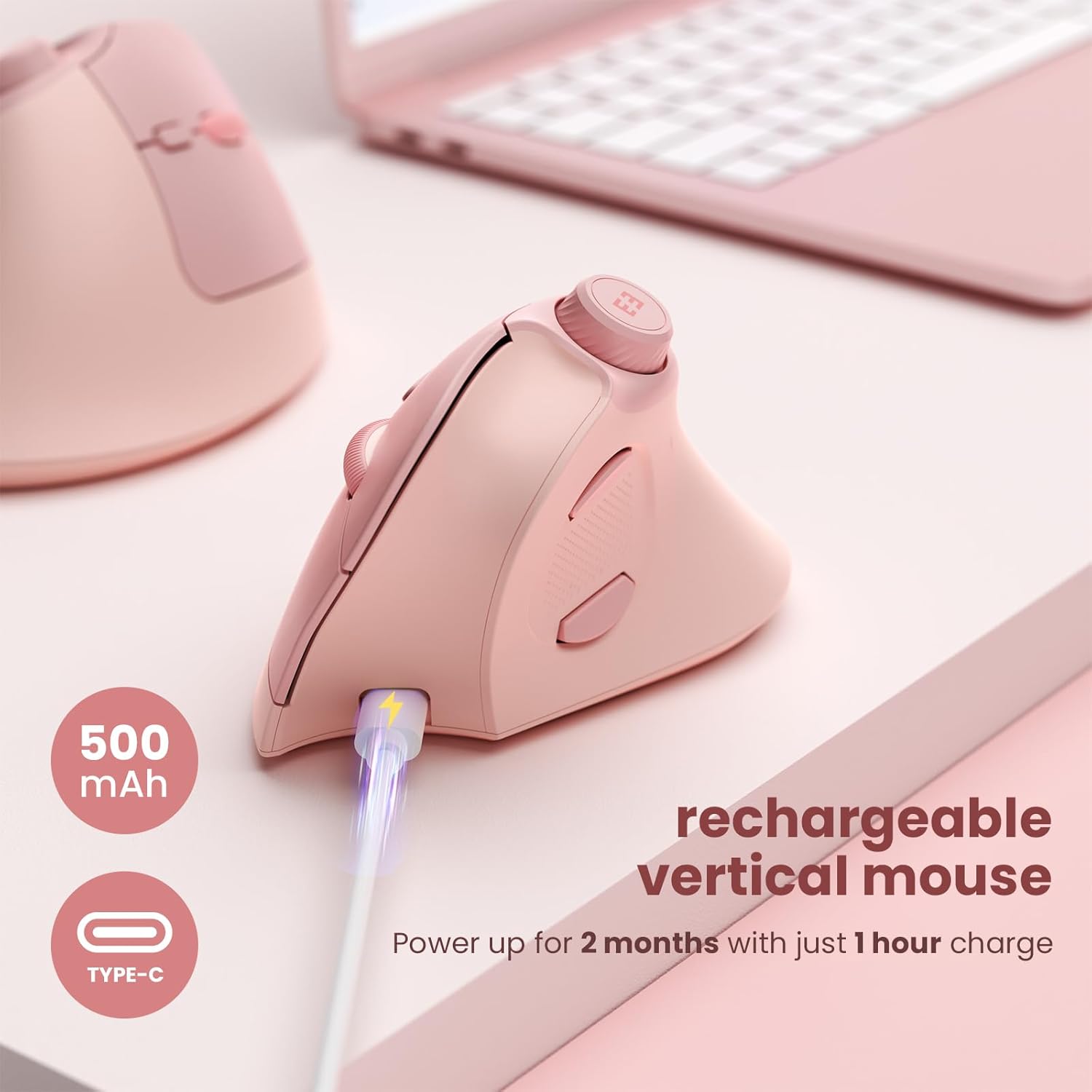 Ratón inalámbrico Seenda ergon - Ergonomic Mouse Vertical reseña y precio