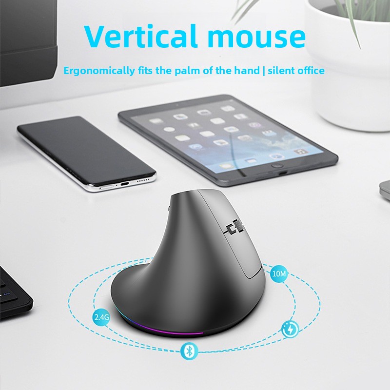 Ratón Vertical Ergonómico Blue - Ergonomic Mouse Vertical reseña y precio