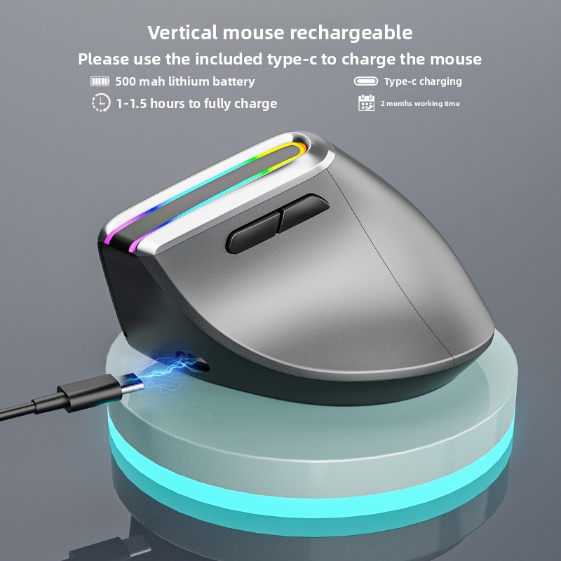 Ratón Vertical Ergonómico Blue - Ergonomic Mouse Vertical reseña y precio