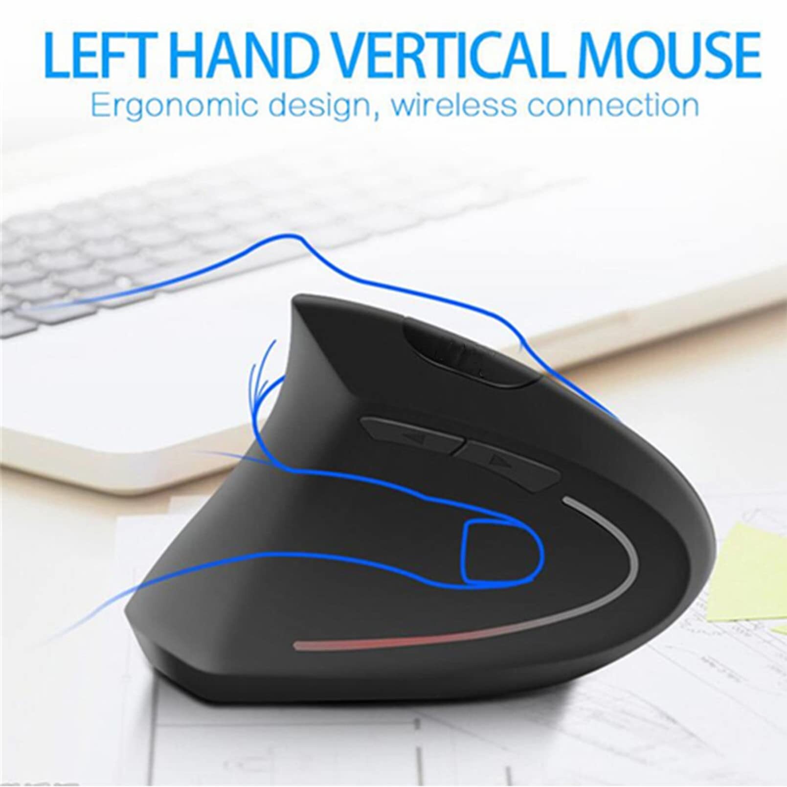 Ratón vertical inalámbrico con - Ergonomic Mouse Vertical reseña y precio