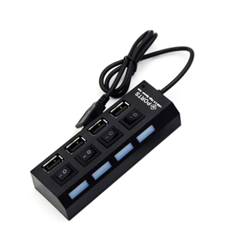 Hub USB 4 en 1, interruptor US - Multi Port Usb Hub reseña y precio