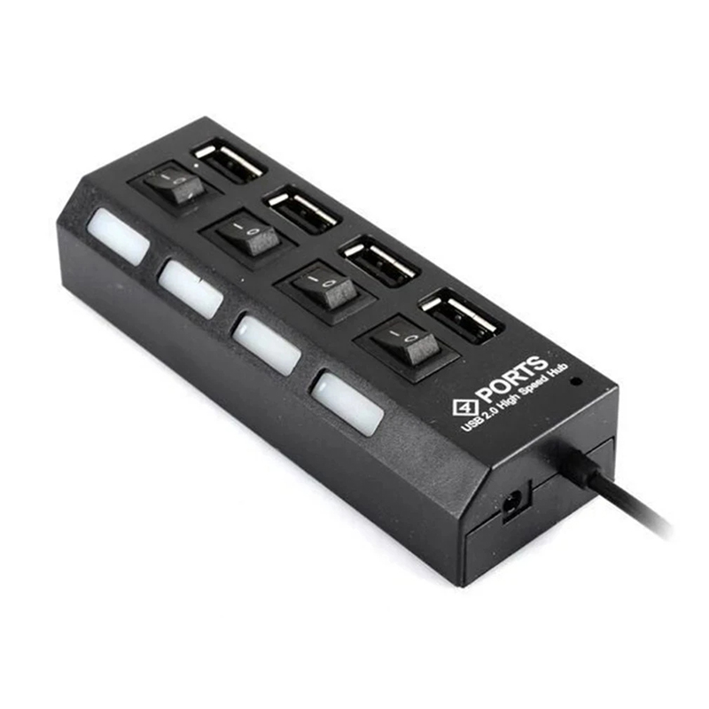 Hub USB 4 en 1, interruptor US - Multi Port Usb Hub reseña y precio