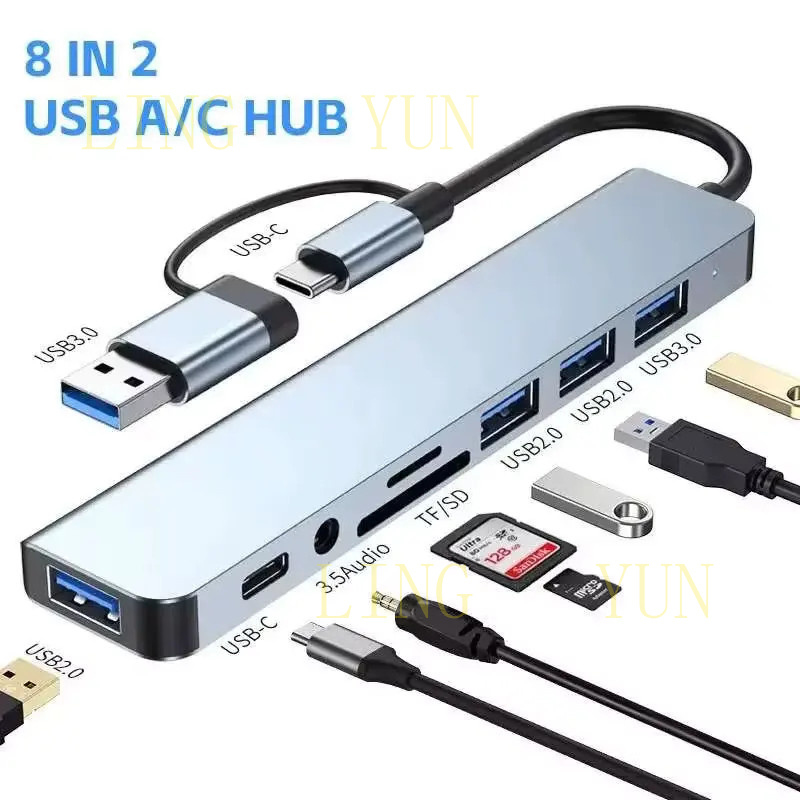 HUB USB Tipo C, HUB USB 3.0, U - Multi Port Usb Hub reseña y precio