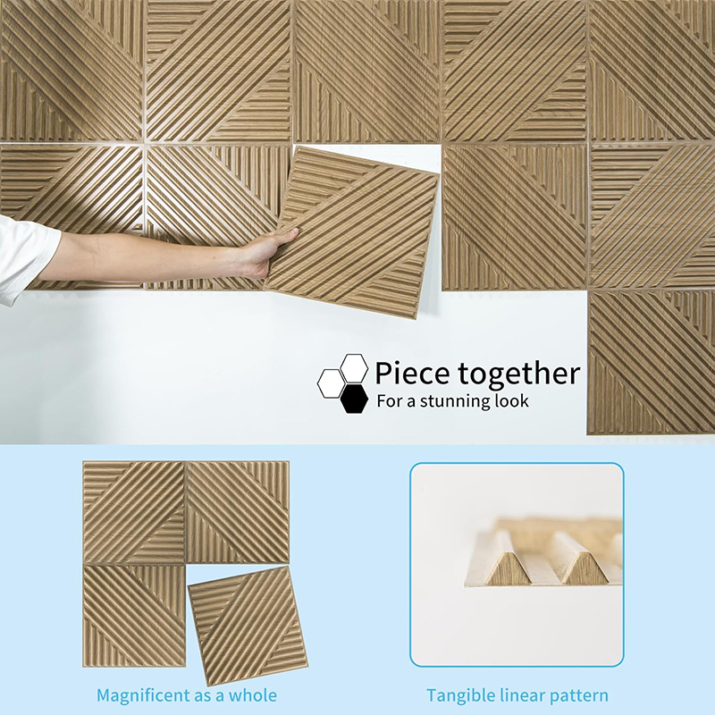 12 Uds Panel de pared 3D 30x30 - Office Technician reseña y precio